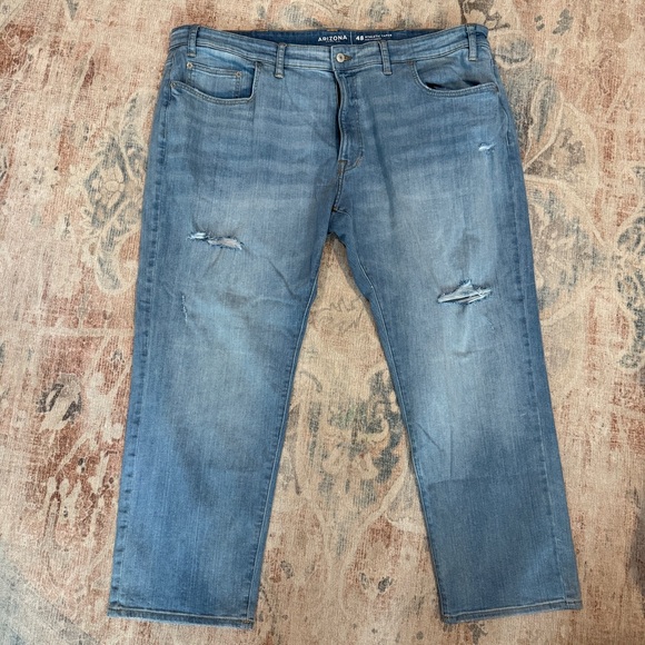 Arizona Jean Company Men's Light Blue Relaxed Jeans 48x29 - Picture 1 of 6